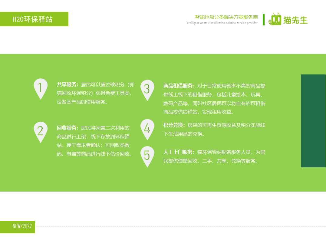 貓先生環(huán)保驛站，積分兌換點(diǎn)功能說明 ，垃圾房生產(chǎn)廠家