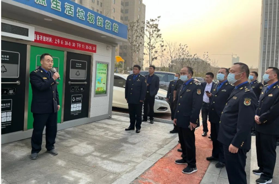 華展貓先生，智能垃圾回收房，定時(shí)定點(diǎn)垃圾收集點(diǎn)