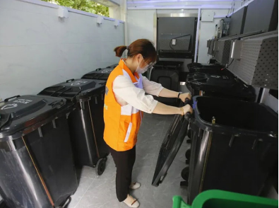 貓先生，智能垃圾分類設(shè)備，垃圾房廠家，定時定點垃圾收集點