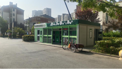 貓先生垃圾分類(lèi)，兩網(wǎng)融合收集點(diǎn)，社區(qū)定時(shí)定點(diǎn)垃圾房廠(chǎng)家