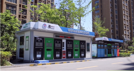 貓先生智能垃圾房、垃圾分類收集點、社區(qū)垃圾分類站生產廠家