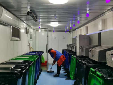 貓先生智能垃圾房，社區(qū)垃圾分類站，小區(qū)垃圾集中投放點(diǎn)生產(chǎn)廠家