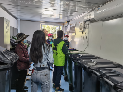 貓先生智能垃圾分類房，社區(qū)垃圾分類收集點，生活垃圾投放房生產(chǎn)廠家