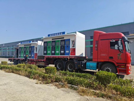 貓先生智能垃圾分類，小區(qū)垃圾房廠家，專業(yè)垃圾收集站制造