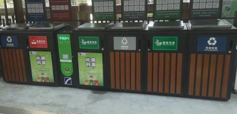 貓先生智能垃圾分類亭，定時定點垃圾收集點 ，垃圾亭生產(chǎn)廠家