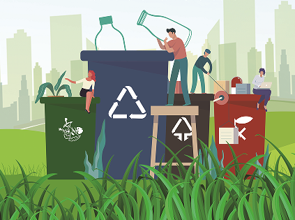 智能分類垃圾房，清潔小屋，垃圾分類收集站生產(chǎn)廠家