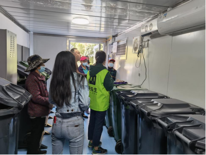 智能分類垃圾房，清潔小屋，垃圾分類收集站生產(chǎn)廠家