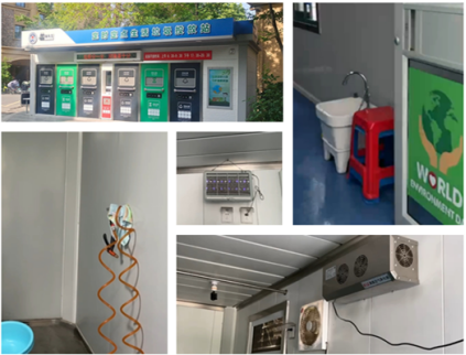 江蘇智能分類垃圾房，清潔小屋，垃圾分類收集站生產(chǎn)廠家