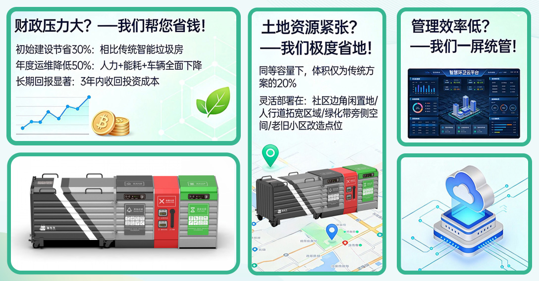 貓先生垃圾分類，垃圾分類設(shè)備廠家，垃圾房，垃圾分類房