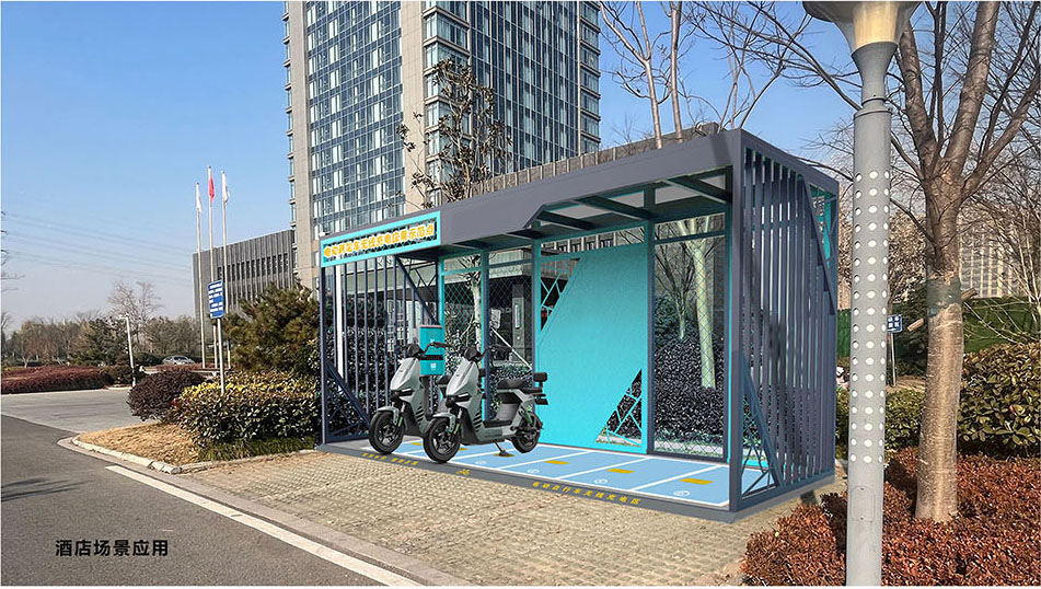 電動車無線充電樁，兩輪車無線充電，一拖六充電樁