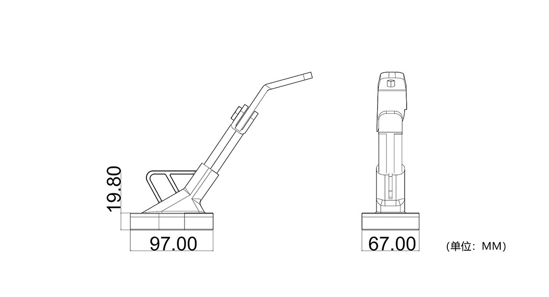 充電腳撐，無線充電腳撐，電動車充電腳撐，無線充電配件